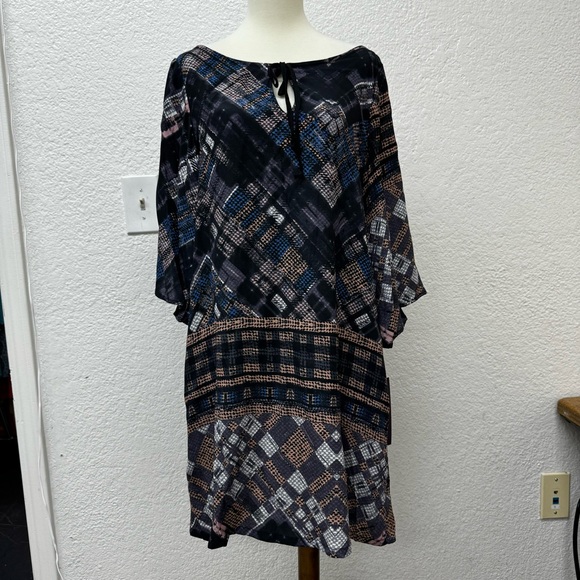 HALE BOB women's clothing sample sales, brand new , Printed Silk Dress  (HB061) - Picture 1 of 4